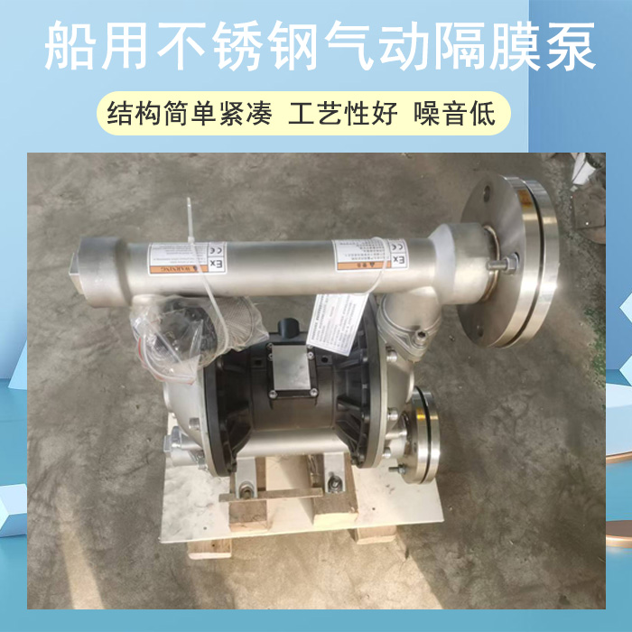 船用不銹鋼氣動隔膜泵